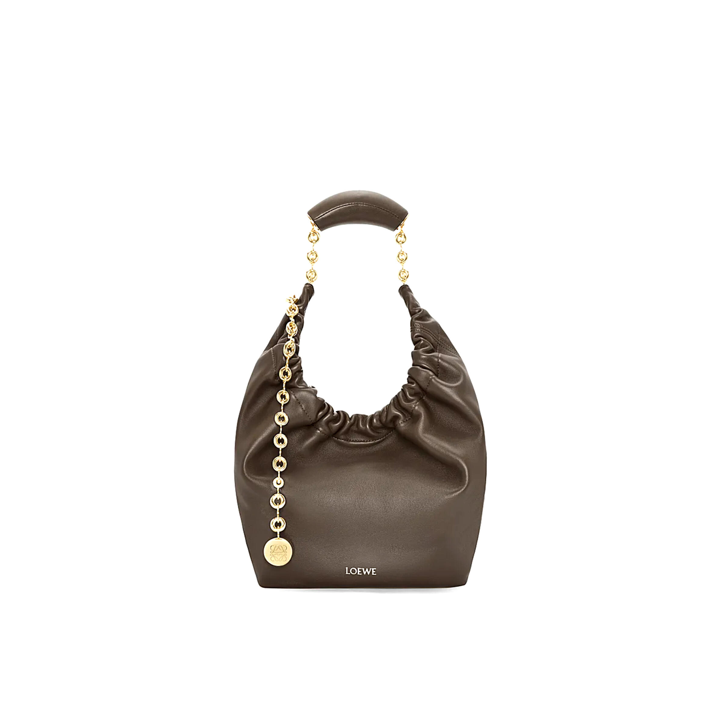 L0ew* small soft nappa sheep leather squeeze bag a914nchx01-01 (29*24*10.5cm)